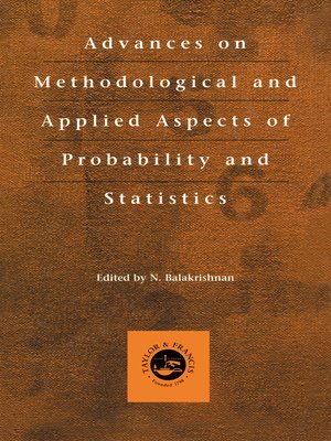 cover image of Advances on Methodological and Applied Aspects of Probability and Statistics